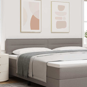 LED Kopfteil Taupe 200 cm