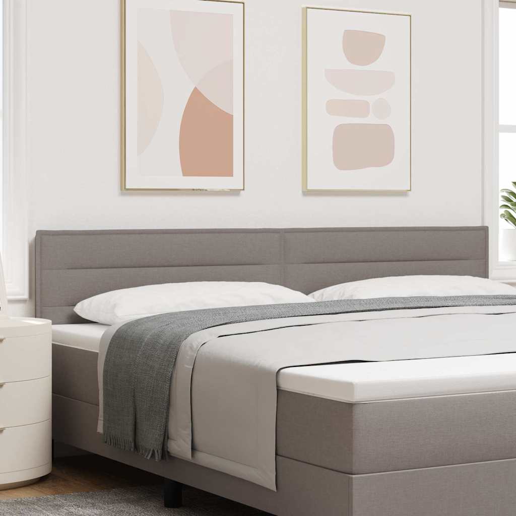 LED Kopfteil Taupe 200 cm