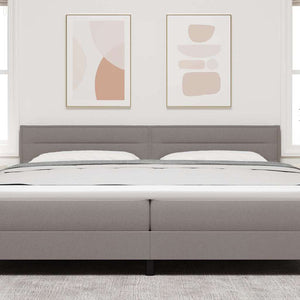 LED Kopfteil Taupe 200 cm