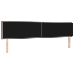 LED Kopfteil Taupe 200 cm