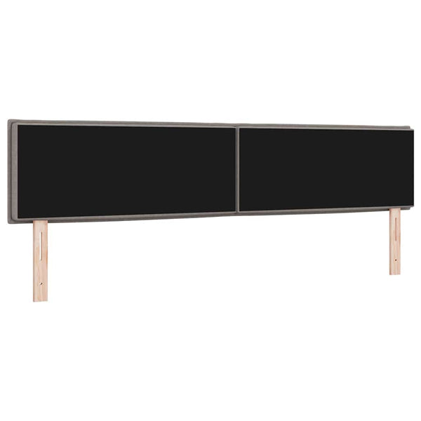 LED Kopfteil Taupe 200 cm