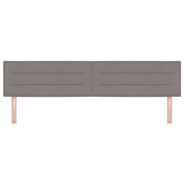 LED Kopfteil Taupe 200 cm