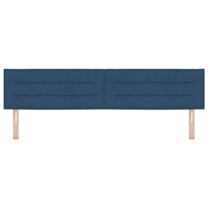 LED Kopfteil Blau 200 cm