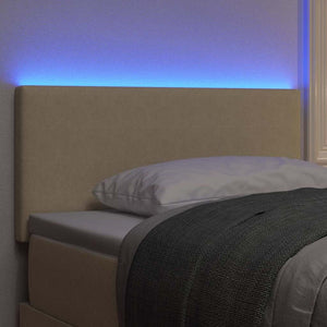 LED Kopfteil Grau-Grün 80 cm