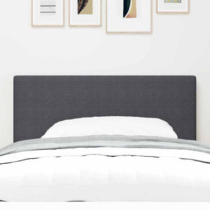 LED Kopfteil Dunkelgrau 90 cm Cordstoff