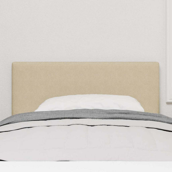 LED Kopfteil Grau-Grün 100 cm Cordstoff
