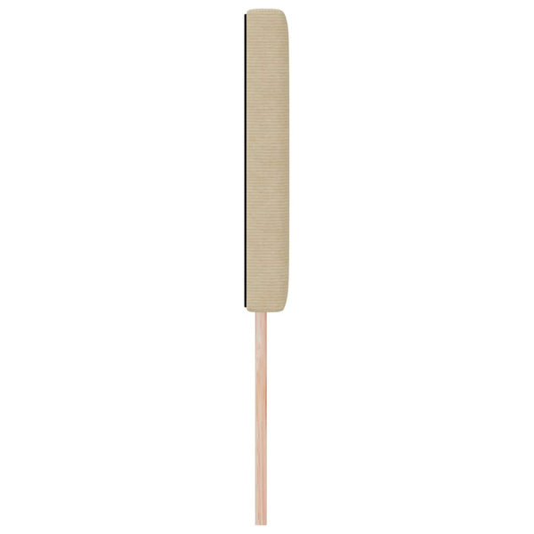 LED Kopfteil Grau-Grün 144 cm Cordstoff