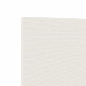 LED Kopfteil Creme Cordstoff 160 cm