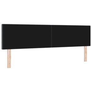 LED Kopfteil Dunkelgrau 180 cm Cordstoff