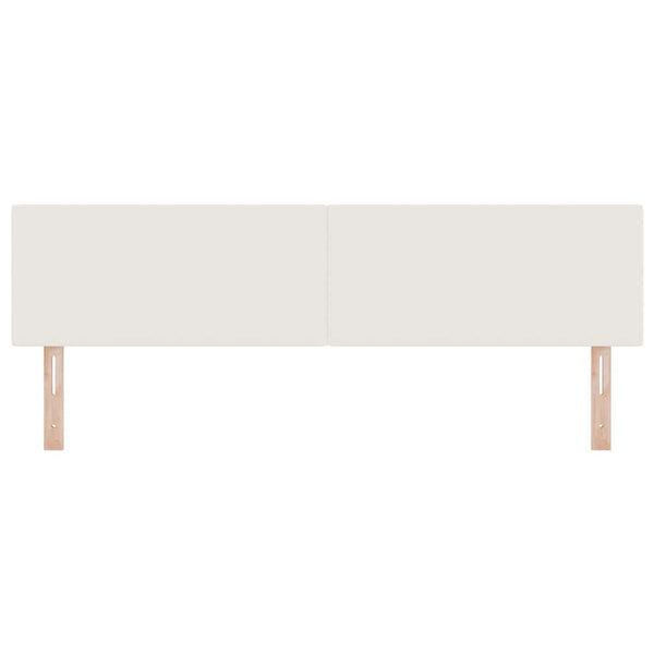 LED Kopfteil Creme Cordstoff 180 cm