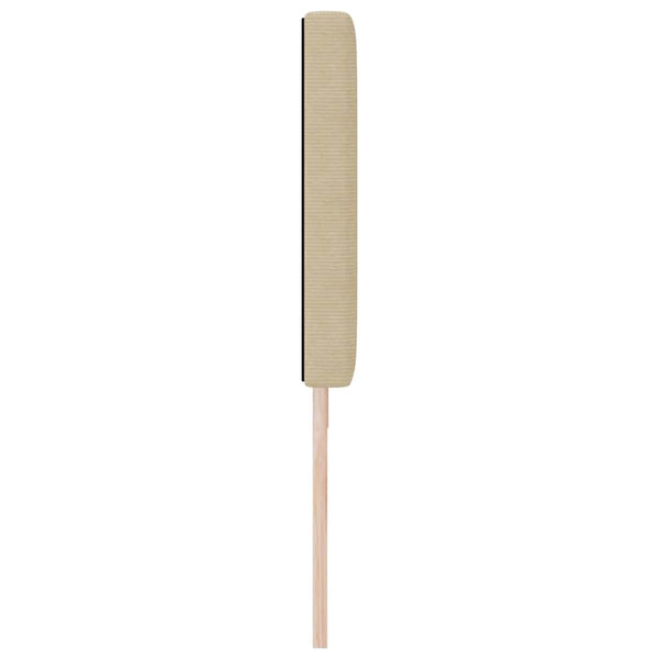 LED Kopfteil Grau-Grün 180 cm Cordstoff