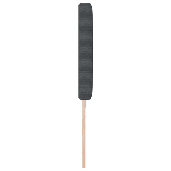 LED Kopfteil Dunkelgrau 200 cm Cordstoff