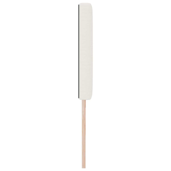 LED Kopfteil Creme Cordstoff 200 cm