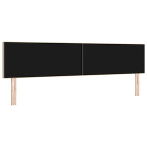 LED Kopfteil Grau-Grün 200 cm Cordstoff