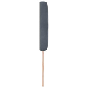 LED Kopfteil Dunkelgrau Samt 80 cm