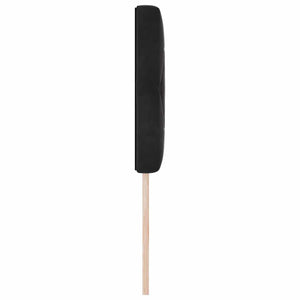 LED Kopfteil Schwarz Samt 80 cm
