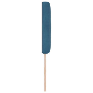 LED Kopfteil Dunkelblau 80 cm Samt