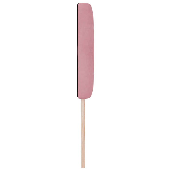 LED Kopfteil Rosa Samt 80 cm