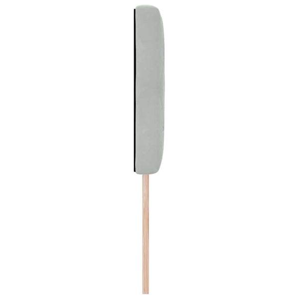 LED Kopfteil Hellgrau Samt 144 cm