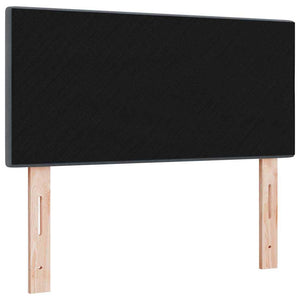 LED Kopfteil Grau 90 cm Samt