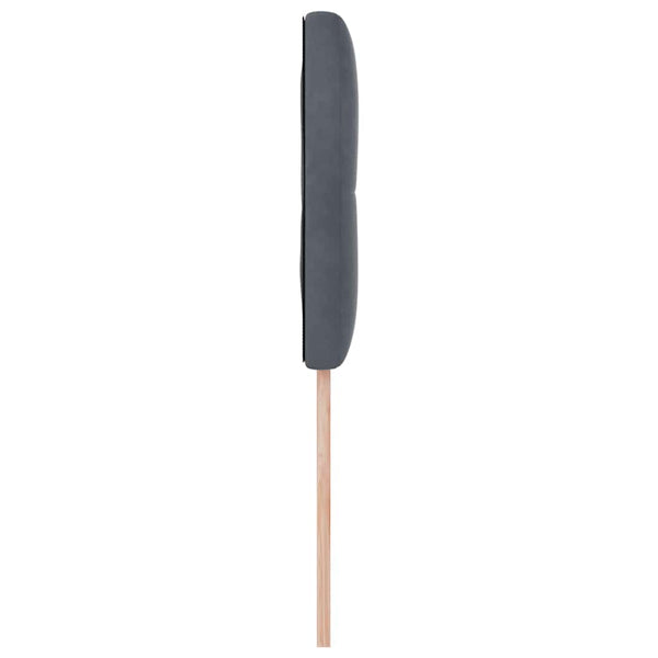 LED Kopfteil Grau Samt 100 cm