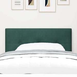 LED Kopfteil Grün 100 cm Samt