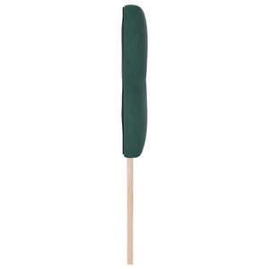 vidaXL LED Headboard with LED Strips Green 160 cm Velvet