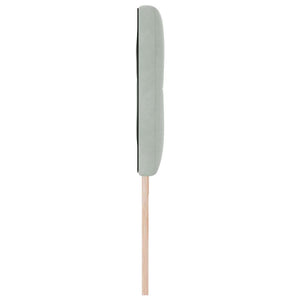 LED Kopfteil Hellgrau Samt 180cm