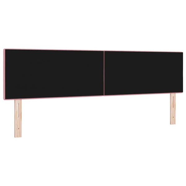 LED Kopfteil Rosa 180 cm Samt