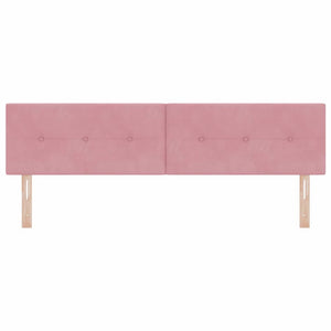 LED Kopfteil Rosa 180 cm Samt