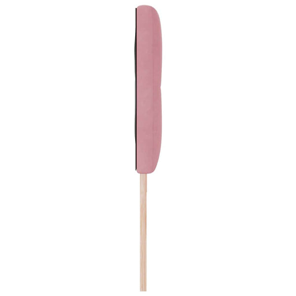 LED Kopfteil Rosa 180 cm Samt