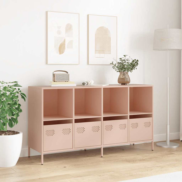 Rosa Sideboard, 135 cm, Stahl