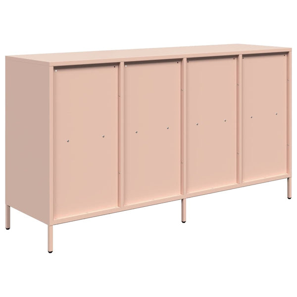 Rosa Sideboard, 135 cm, Stahl
