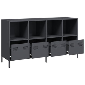 Anthrazit Sideboard 135 cm aus Stahl