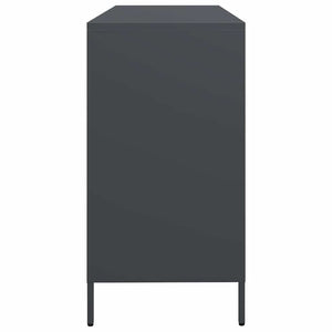 Anthrazit Sideboard 135 cm aus Stahl