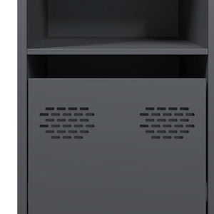 Anthrazit Sideboard 135 cm aus Stahl