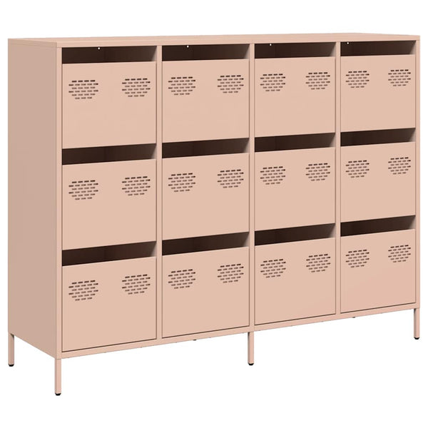 Rosa Sideboard, 135 cm, Stahl