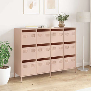 Rosa Sideboard, 135 cm, Stahl