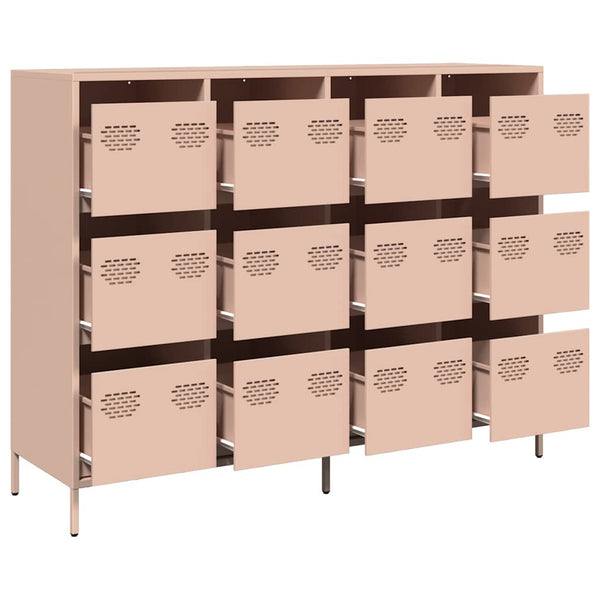 Rosa Sideboard, 135 cm, Stahl