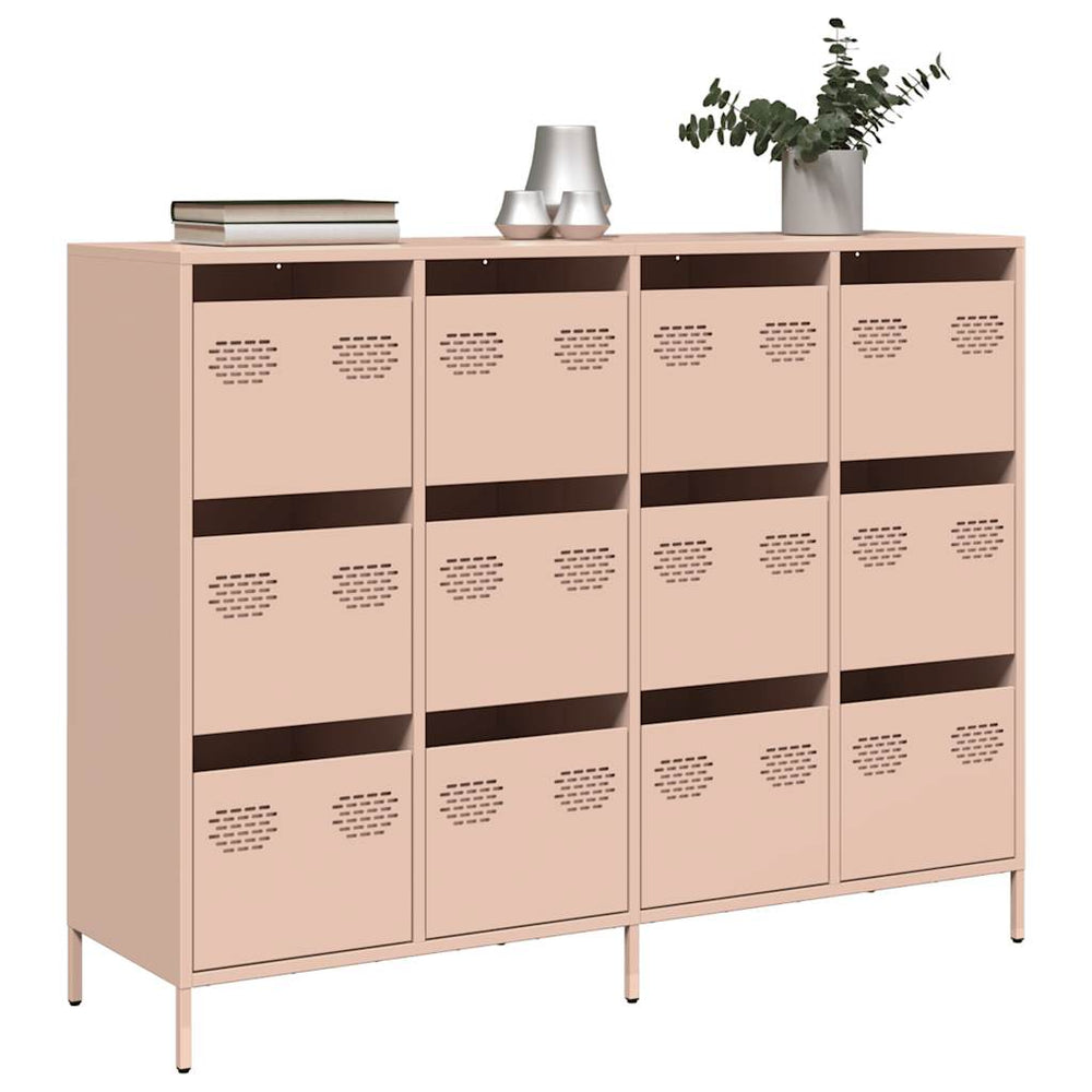 Rosa Sideboard, 135 cm, Stahl