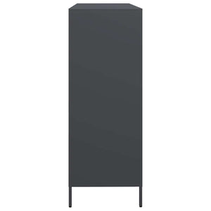 Anthrazit Sideboard 135 cm Kaltgewalzter Stahl