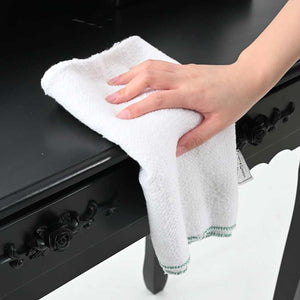 Reinigungstücher 5er-Set Weiß/Grün 50x60 cm