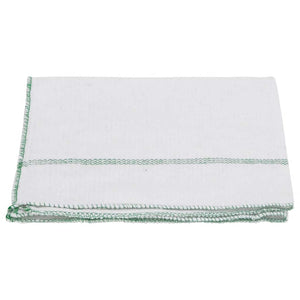 Reinigungstücher 10er-Pack Weiß/Grün 50x60 cm