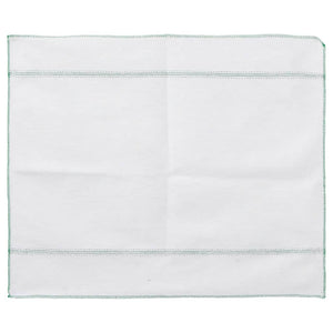 Reinigungstücher 10er-Pack Weiß/Grün 50x60 cm