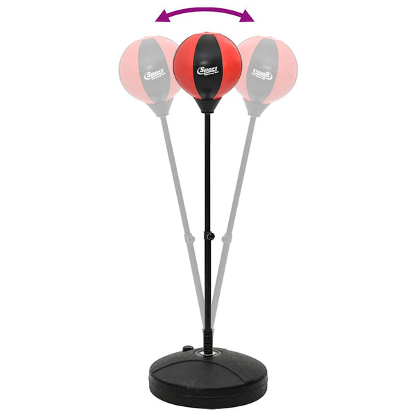 Punchingball Set mit Ständer und Handschuhen