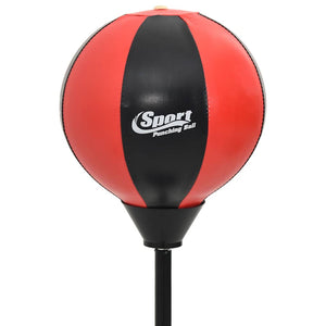 Punchingball Set mit Ständer und Handschuhen