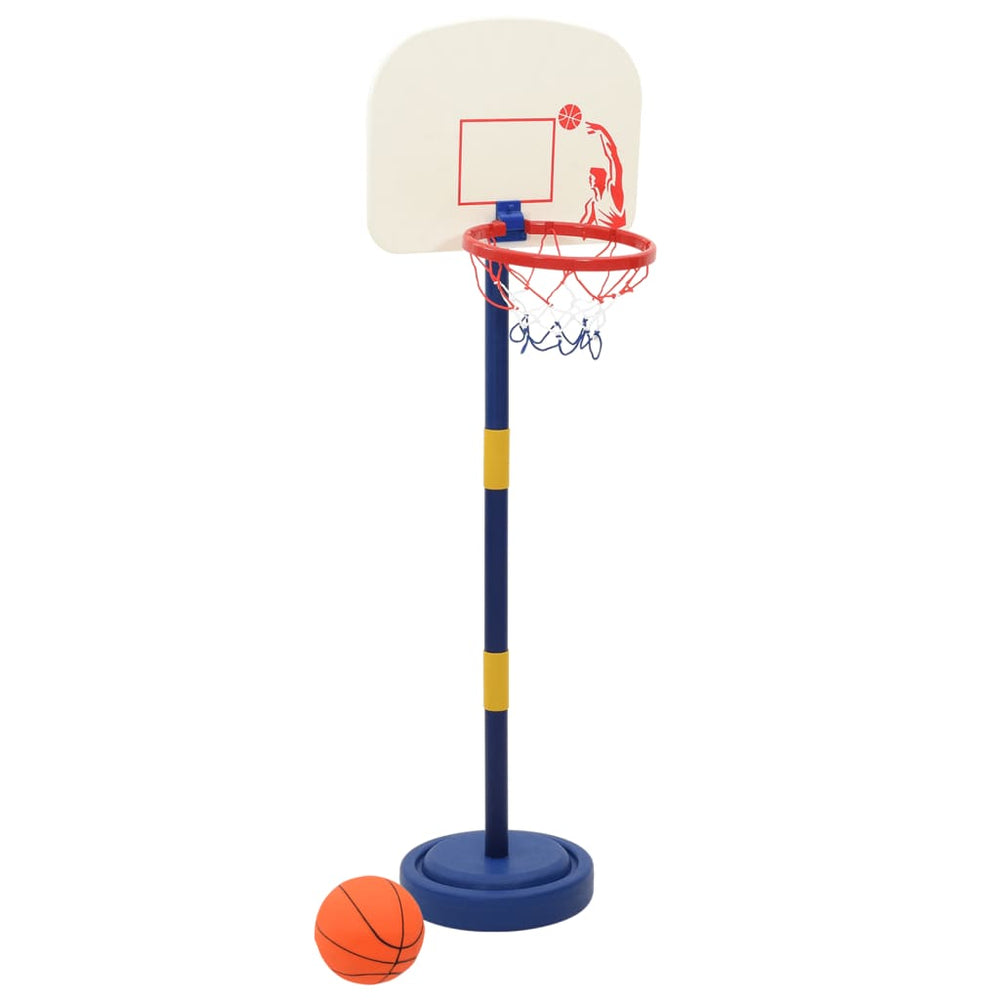 Verstellbarer Basketballkorb mit Ständer