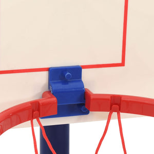 vidaXL Panier de basketball avec support, ballon et pompe, réglable 90/121 cm