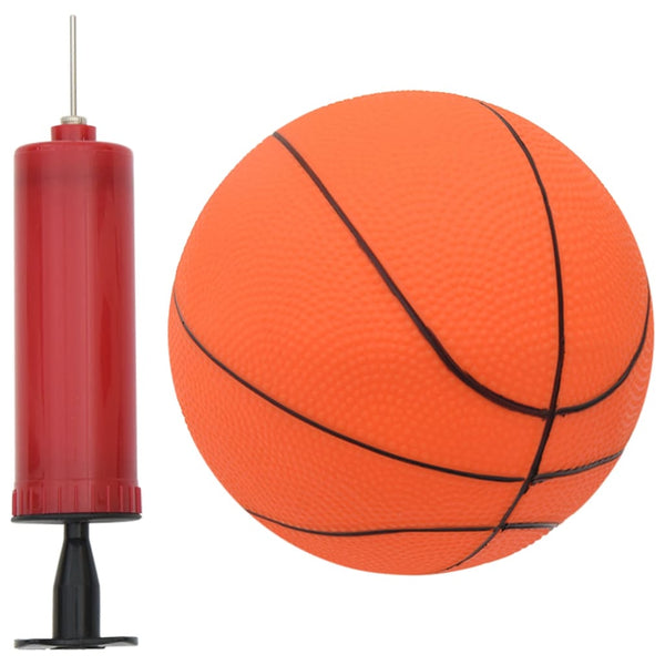 vidaXL Panier de basketball avec support, ballon et pompe, réglable 90/121 cm
