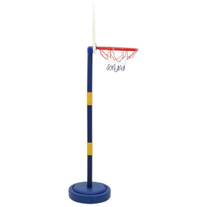vidaXL Panier de basketball avec support, ballon et pompe, réglable 90/121 cm